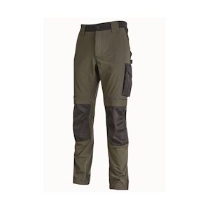 U-Power - Pantalon de travail Slim Fit vert foncé ATOM Vert Foncé Taille SS