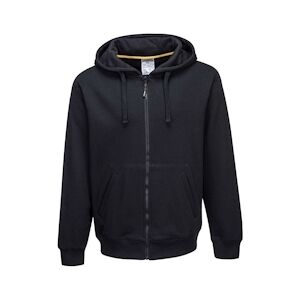 Portwest - Sweat-shirt zippé à capuche NICKEL Noir Taille SS