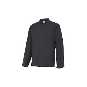 VELILLA Veste de cuisine manches longues avec ouvertures aux poignets VELILLA noir T.48 Velilla48