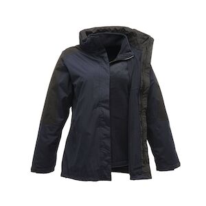 Regatta Professional Veste imperméable 3 en 1 femme DEFENDER III marine noir T.M Regatta ProfessionalM