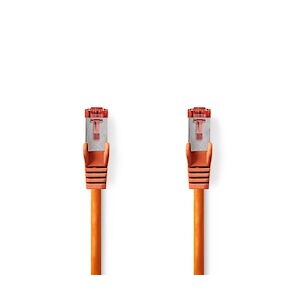 Nedis Câble Réseau Cat 6 S/ftp Rj45 Mâle - Rj45 Mâle 5,0 M Orange Usage Non Intensif Nedis