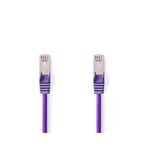 Nedis Câble Réseau Cat 5e Sf/utp Rj45 Mâle - Rj45 Mâle 30 M Violet Usage Non Intensif Nedis