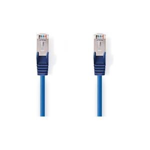 Nedis Câble Réseau Cat 5e Sf/utp Rj45 Mâle - Rj45 Mâle 15 M Bleu Usage Non Intensif Nedis