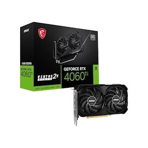 MSI - Carte Graphique - Geforce Rtx 4060 Ti Ventus 2x Black 16g Oc