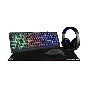 Ensemble Clavier / Souris The G-lab Combo-chromium/fr