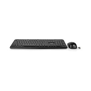 Nedis Kit Clavier Et Souris Sans Fil Connexion Usb Qwerty Usage Non Intensif Nedis