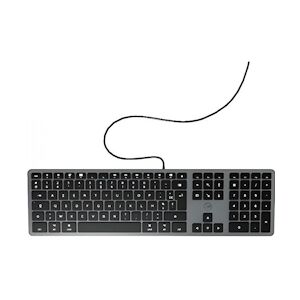 Mobility Lab Clavier DesignTouch filaire pour MAC Gris Sidéral - AZERTY MOBILITY LAB