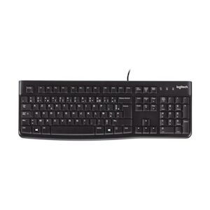 Logitech - Clavier filaire K120 Business - AZERTY - Noir Logitech