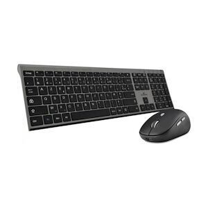 BLUESTORK Clavier + souris - BLUESTORK - sans fil - Grapheme - Noir - PACK-WL-PC-BK/FR Bluestork