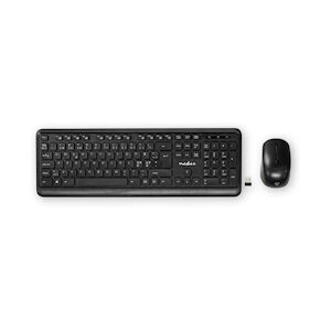 Nedis Kit Clavier Et Souris Connexion Usb Qwerty Disposition Hollande Usage Non Intensif Nedis