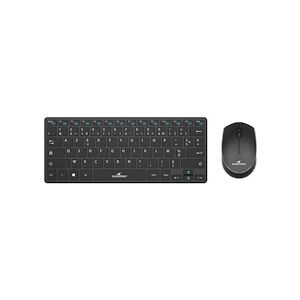 BLUESTORK Pack Clavier Et Souris Sans Fil - Bluestork - Pack-mini/fr - Ultra Compact - Noir