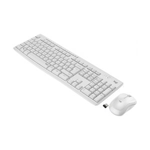 Logitech Pack Clavier Sans Fil Wifi Logitech Mk295 Blanc + Souris Sans Fil Wifi Silencieux Logitech Blanc Cassé