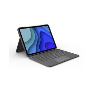 Logitech Clavier Folio Touch - LOGITECH - 1re, 2e, 3e et 4e générations -Gris Logitech