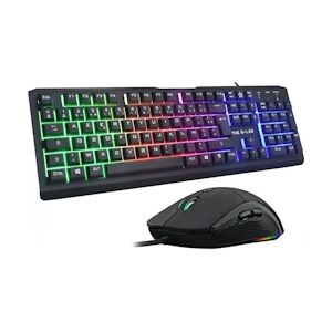 Pack Gaming Iridium - - Clavier 160 FR + Souris Kult 170 THE G-LAB