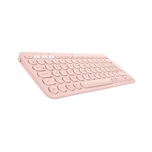 Logitech Clavier - Sans fil - LOGITECH - K380 multi device - BLUETOOTH - Design Compact - Rose Logitech