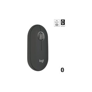 Souris Sans Fil Bluetooth Logitech Pebble Mouse 2 M350s Graphite