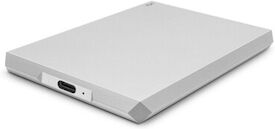 Western Digital Disque Dur Portable Lacie 2 To Usb C Gris