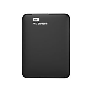 Western Digital Wd - Disque Dur Externe - Elements Portable - 1to - Usb 3.0 Wdbuzg0010bbk-wesn