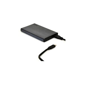 Boitier Externe Port Designs Usb Type C Pour Disque Dur Sata 2.5 Gris