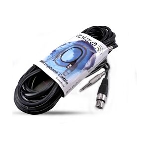 Ibiza Sound CORDON DE MICROPHONE 6M XLR JACK 6,35MM