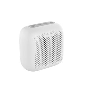 Enceinte bluetooth LEDWOOD ACCESS10-WH blanche Portable Haut Parleur TWS sans Fil Puissant avec Dragonne -Basses Dynamiques