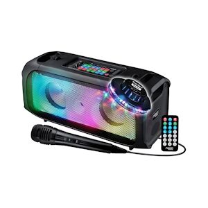 Enceinte DJ - Party Karaoké Blaster900 DJ sur batterie Puissance 900W Bluetooth USB Radio, PC PAD DJ 72 EFFETS, Micro, Soucoupe