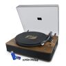 Platine vinyle Muse MT-106 BT, 3 vitesses 33/45/78 tours, Stéréo 2x5W Bluetooth, Port USB pour la lecture et encodage+ clé USB