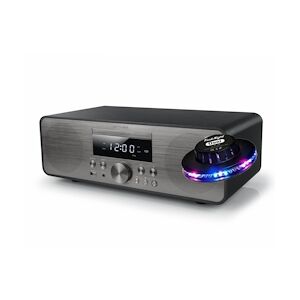 Muse Système Chaîne hifi - Muse M-880BTC - Bluetooth avec radio FM, CD et port USB - 80W + Télécommande - Lumière OVNI