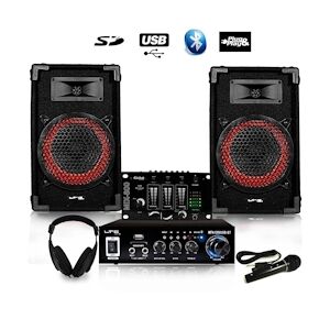 Ibiza Sound IBIZA FIRST-DJ-PLAYER 2-BT - Pack d'initiation 11-15 ans DJ-PLAYER 2 Bluetooth