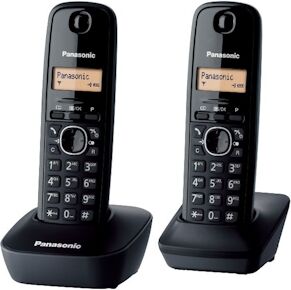 Panasonic Téléphone résidentiel sans répondeur KXTG1612FRH