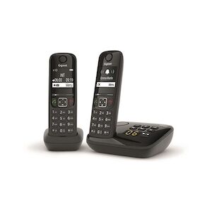 Siemens Téléphone résidentiel avec répondeur AS690ADUONOIR