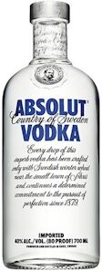 Vodka ABSOLUT blue - 40° 70 cl