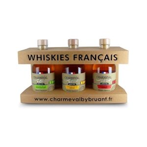 Charmeval by Bruant coffret 3 x 20 cl Bourgogne - Banyuls - Bourbon 60cl 43%