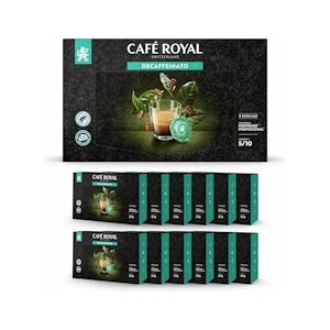 CAFÉ ROYAL Café en Dosettes - Café Royal Pro 12 x 50 - Compatibles avec les Machines à café Nespresso®* Professional - Saveur Décaféiné