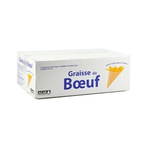 Graisse de boeuf 10kg Carton de 10kg Alva Food