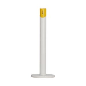 VKF Renzel Cendrier forme colonne - blanc - rond -