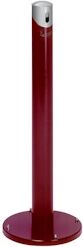 VKF Renzel Cendrier forme colonne - rouge - rond -