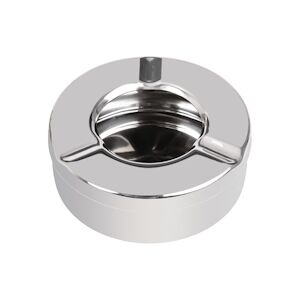 Olympia Cendrier en Inox Anti-vent - Ø 90 mm - Lot de 6 - Olympia