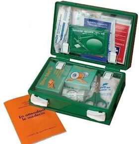 PVS Trousse secours Minisan 2/4 personnes