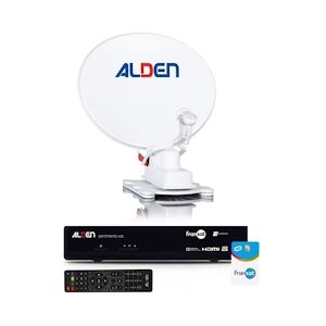 Alden Onelight 65 Parabole Auto + Récepteur Satellite Satmatic Hd Fransat Usage Non Intensif Alden