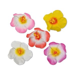 MONDO DECO Broches Fleurs Hibiscus Tissu Les Broches Et Pinces Coloris Aléatoires Diamètre : 10 cm x 300 Mondo Déco