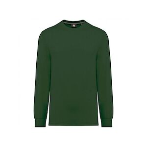 WK Designed To Work WK - Tee-shirt écoresponsable manches longues mixte Vert Foncé Taille XLXL