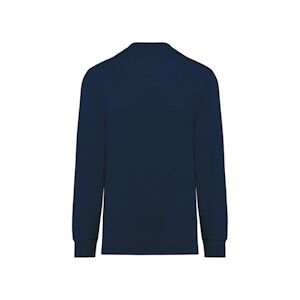 WK Designed To Work WK - Tee-shirt écoresponsable manches longues mixte Bleu Marine Taille LL