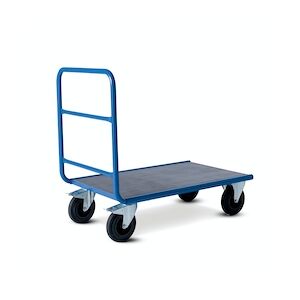 Provost Chariot manutention avec dossier tubulaire charge 500kg - 80 x 120 x 100cm