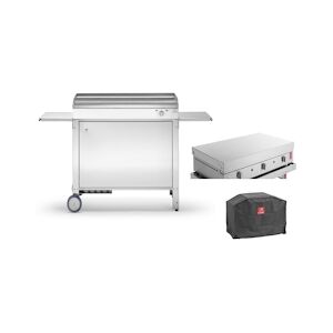 PLANET Plancha CHEF 80 ELEC +Chariot+ Couvercle +Housse PLANET