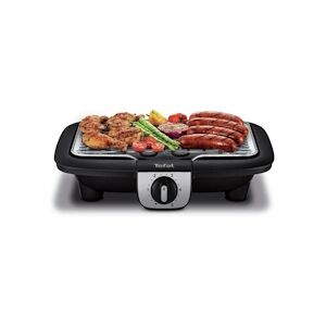 Tefal Yy3818fb Barbecue Easygrill 2 En 1 + Plancha De Table