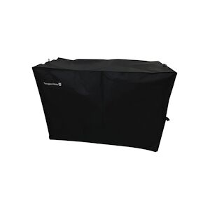 Tarrington House Housse de protection pour barbecue, polyester / PVB, 160 x 75 x 105 cm, hydrofuge, rectangulaire, noir