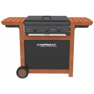 Barbecue gaz grill et plancha Adelaide 3 Woody L 14