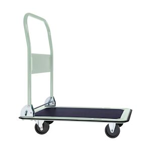 tectake Chariot de transport 150 kg - blanc -400759