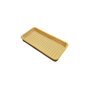 APS panier rectangulaire 53 x 32,5 x 6,5 cm. polirattan